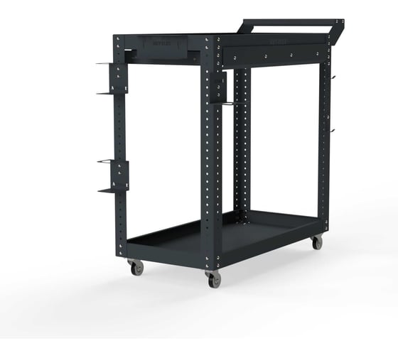 Изображение товара Тележка инструментальная ООО Металекс Metalex Тип 1А, 800x450x800, 2-е полки, серый 118583