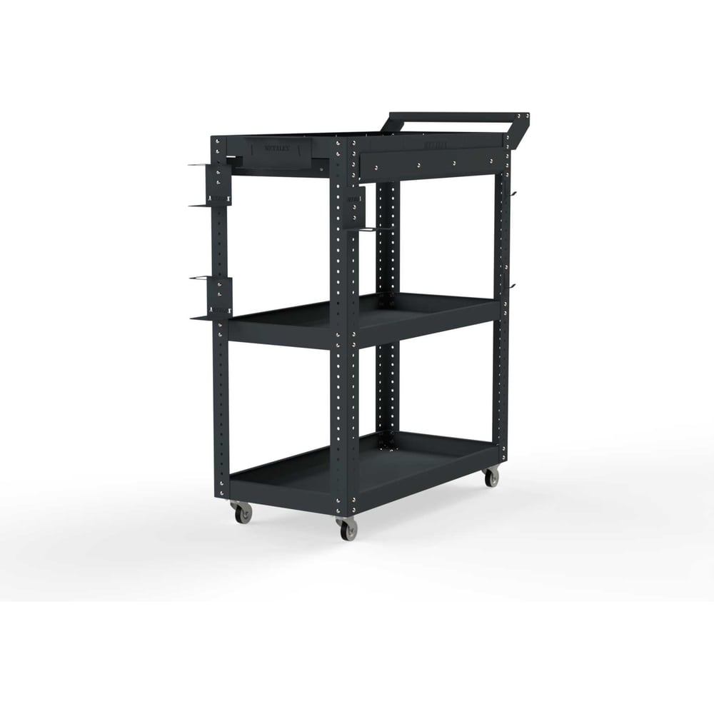 Изображение товара Тележка инструментальная ООО Металекс Metalex Тип 1А, 900x400x950, 3 полки, серый 118631