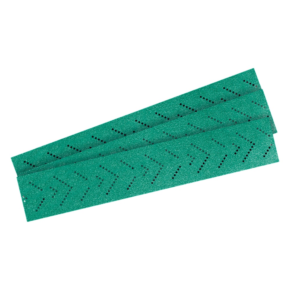 Изображение товара Полоски шлифовальные абразивные CERAMAX GREEN FILM 70х420 мм 50 шт