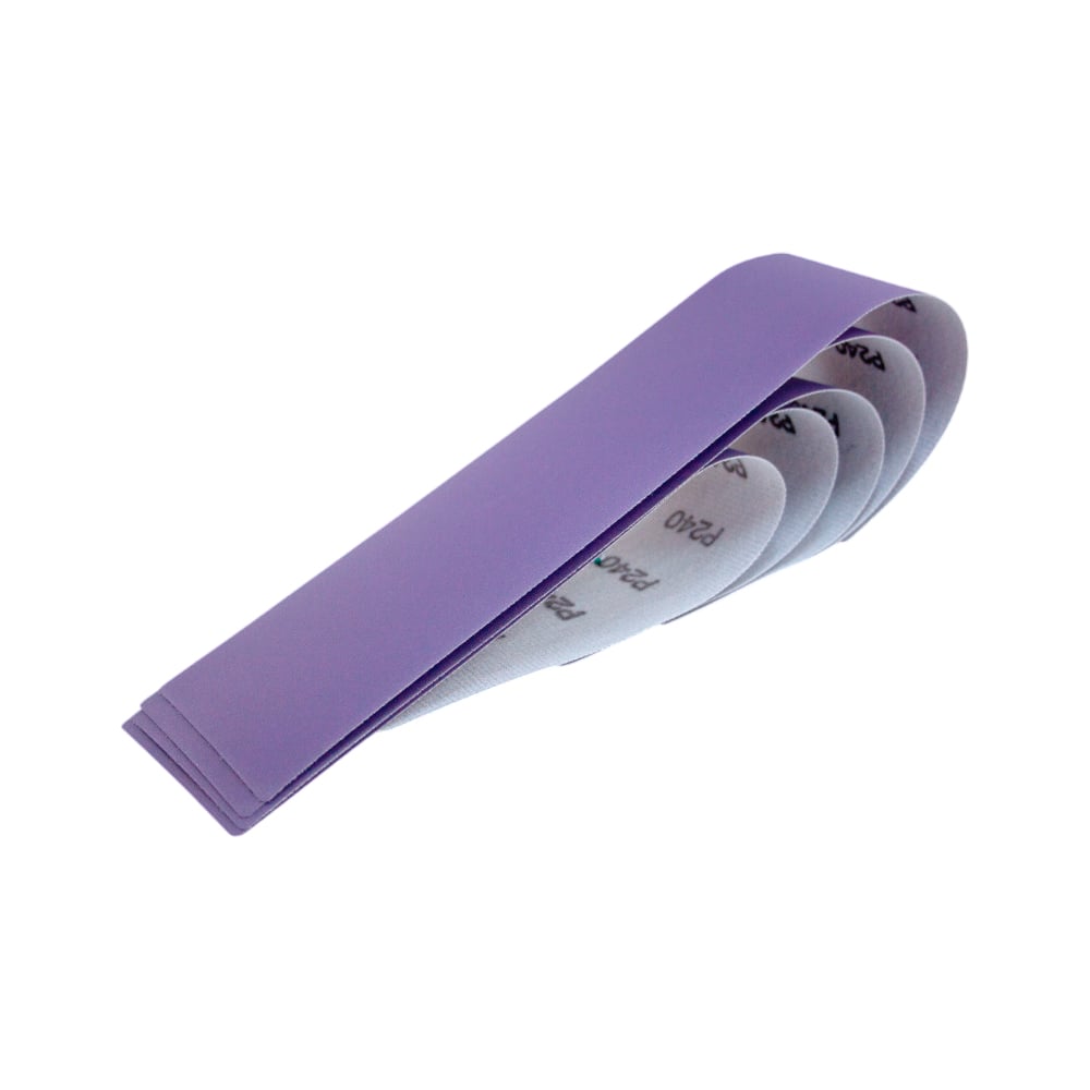 Изображение товара Полоски шлифовальные абразивные CERAMAX PURPLE FILM 70х420 мм P60 50 шт