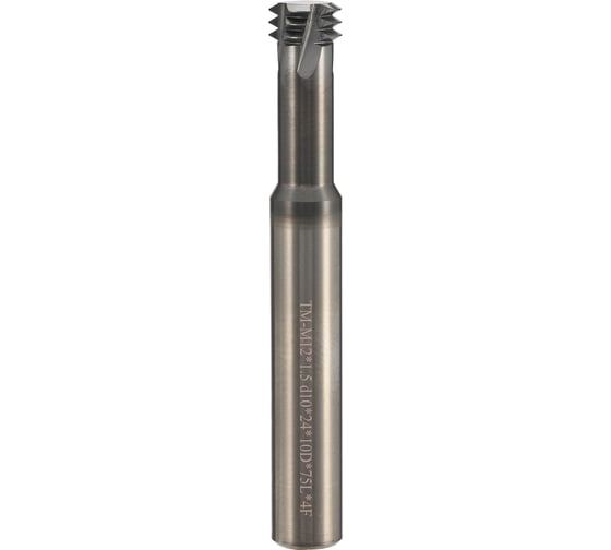 Изображение товара Резьбофреза твердосплавная BSKT 3-витковая М20 шаг 1.5мм AlTiSiN 16x40x100x16мм BSE008S026