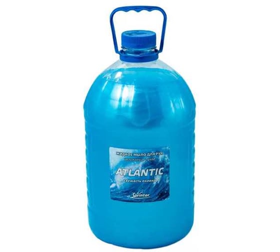 Изображение товара Жидкое мыло "Базовая Дезинфекция" Спринтер Атлантик 5л. (ПЭТ) М638
