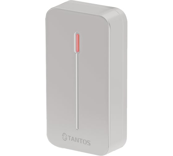 Изображение товара Считыватель карт Tantos TS-RDR-E mini серый, Em-marin, выходной протокол Wiegand-26(34) 00-00333887