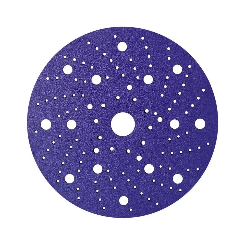 Изображение товара Диск шлифовальный на пленочной основе Sandwox 328 PLUS Purple Ceramic 150мм R180 50шт