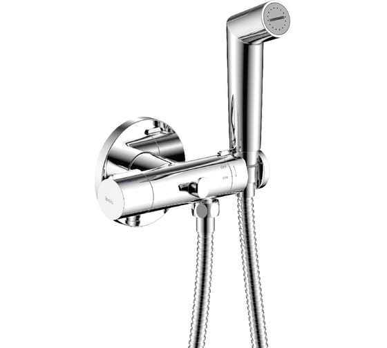 Изображение товара Встраиваемый смеситель с гигиеническим душем IDDIS Axes AXESBR0i08