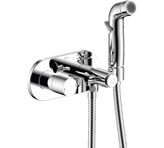 Изображение товара Встраиваемый смеситель с гигиеническим душем IDDIS Axes AXESBRBi08