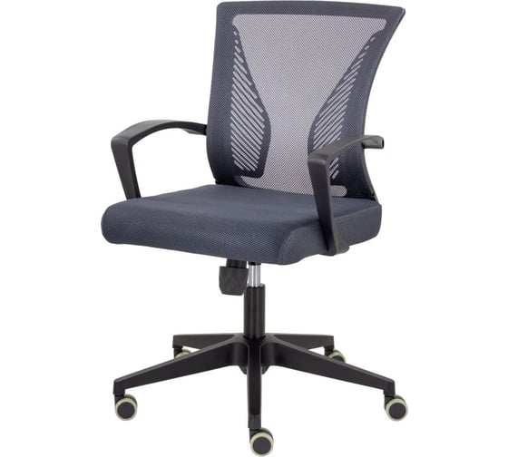 Изображение товара Кресло Easy Chair UP_EChair СН-800 Энжел черный Ср TW-72/Е72-к серый 2108788