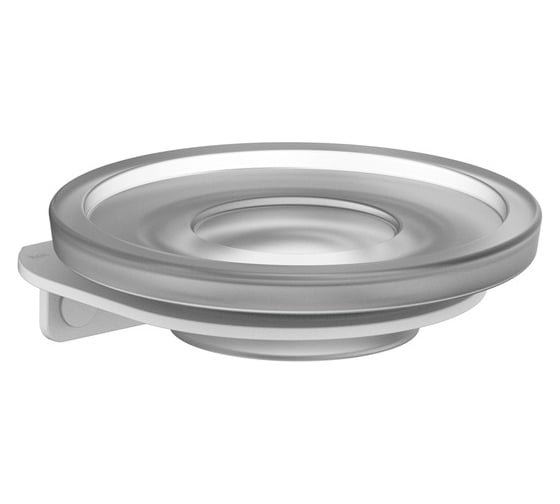 Изображение товара Мыльница IDDIS NOA нержавеющая сталь, белый матовый NOAWTG0i42