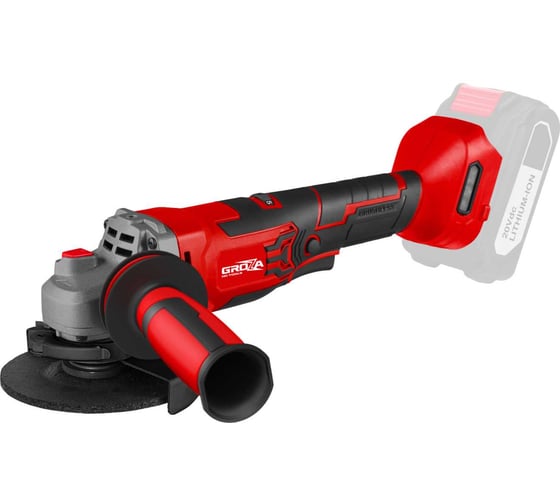 Изображение товара УШМ аккумуляторная Grozatools iAG-125-0 fox G0102