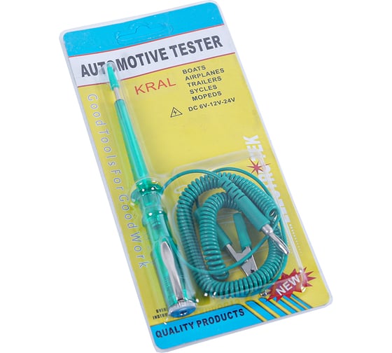 Изображение товара Пробник автомобильный Крал DC 6V 12V-24V 100 шт 2864