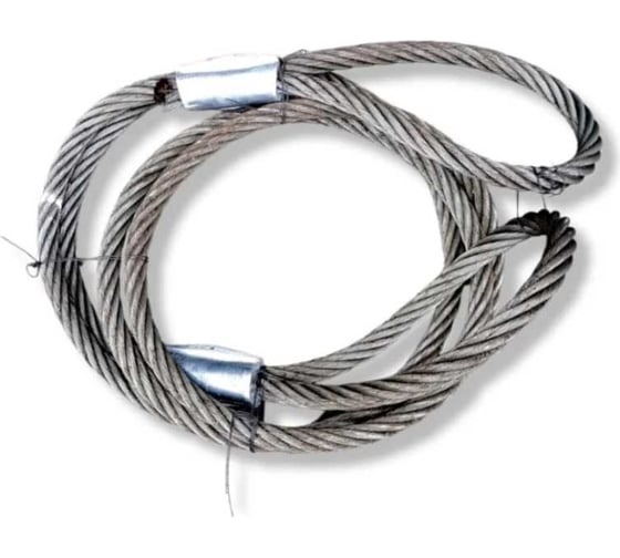 Изображение товара Универсальный строп канатный петлевой СЕВЗАПКАНАТ УСК1 1.25 т 4 м втулка 4631171104448