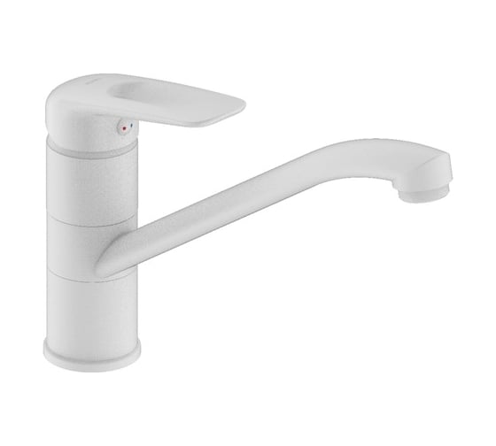 Изображение товара Смеситель для кухни IDDIS Male белый матовый MALWT00i05