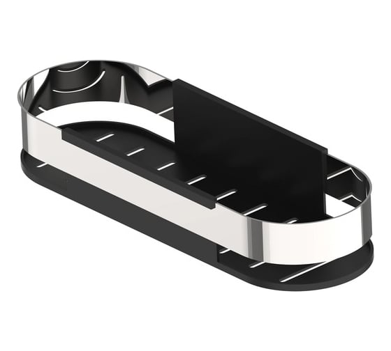 Изображение товара Полка IDDIS нержавеющая сталь, черная SHE12SBi44