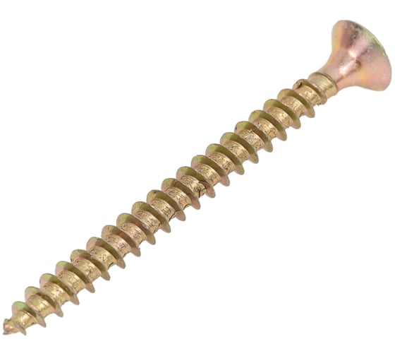 Изображение товара Саморезы универсальные ООО "Тэмпо-Метиз" 3,5x40 желтый цинк, 1 кг 521197