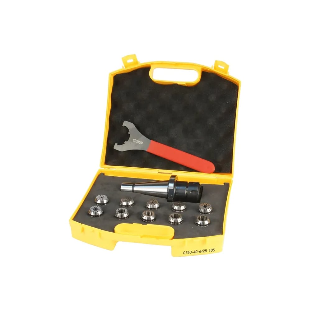 Изображение товара Патрон цанговый с цангами IVENT tools 0760 40-ER25 (10) 3-16 мм 4687206820623