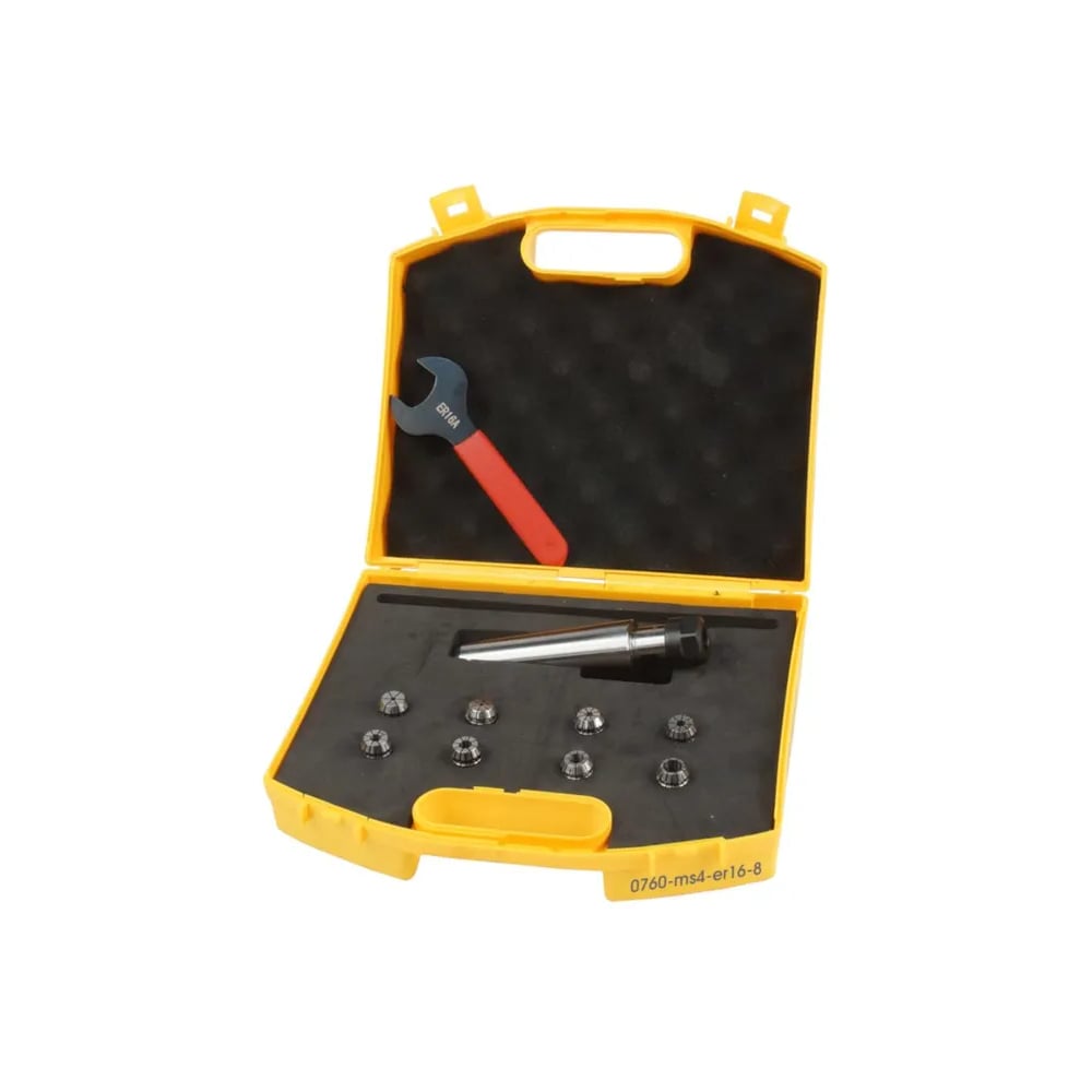 Изображение товара Цанговый патрон IVENT Tools 0760 MS4-ER16 3-10 мм с комплектом цанг