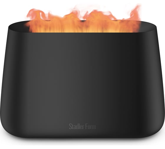 Изображение товара Увлажнитель воздуха ультразвуковой Stadler Form Ben, с ароматизатором и эффектом пламени, черный B-002