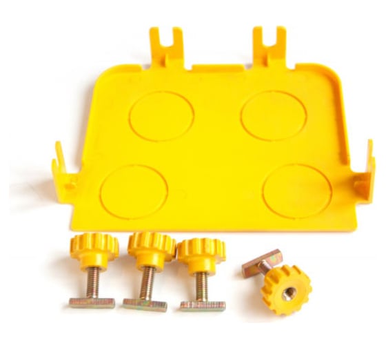 Изображение товара Торцевая заглушка LANMASTER оптического лотка, 240 мм, желтая LAN-OT240-ND