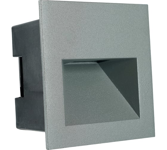 Изображение товара Светильник встраиваемый светодиодный FERON 3W, 4000K, IP65, серый, LN013-1 51957