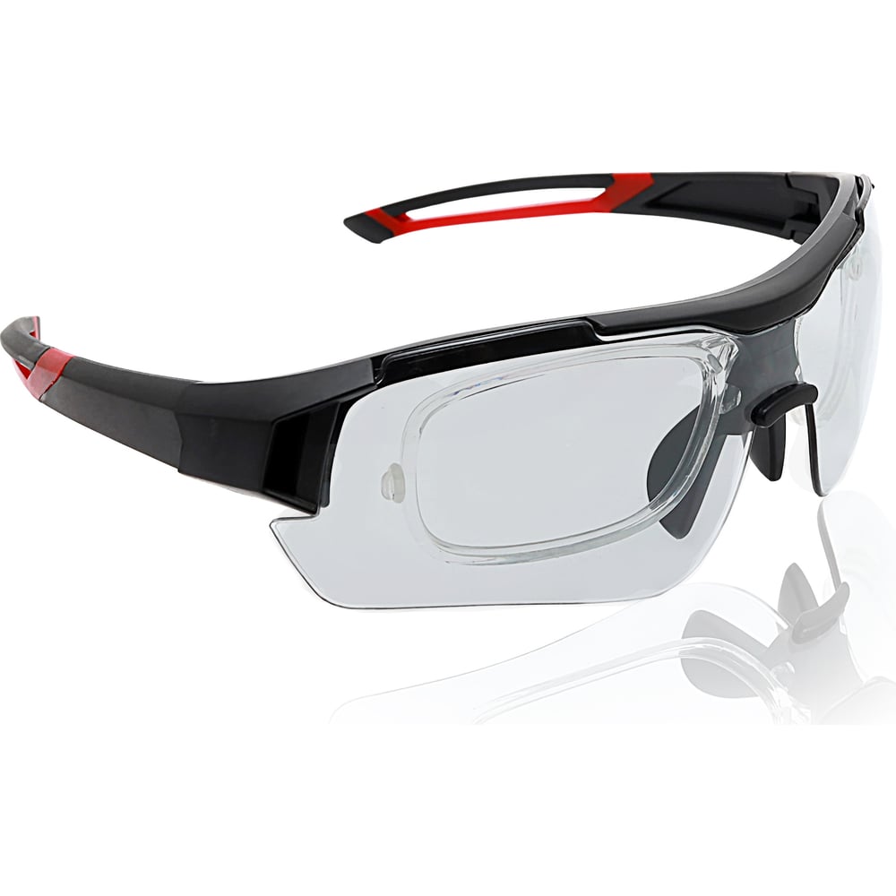 Защитные открытые очки ЕЛАНПЛАСТ сувенир полистоун подставка под очки пудель 9х8х13 см