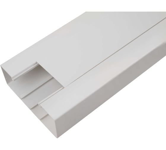 Изображение товара Кабель-канал с крышкой 150х55 белый, 2м Gigant 76008-2GI
