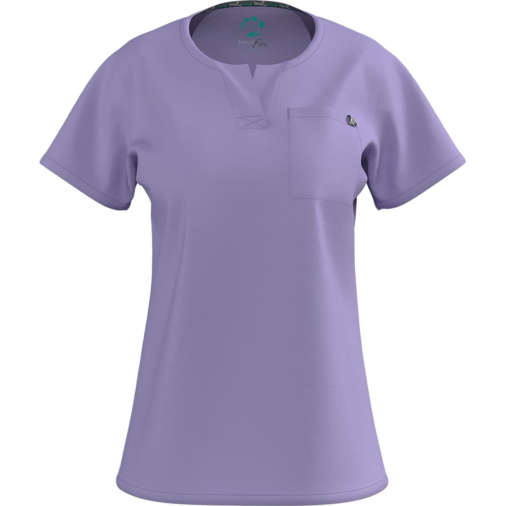 Изображение товара Женская блуза СОЮЗСПЕЦОДЕЖДА Эргофайв Актив, короткий рукав, V-образный воротник, эластичная ткань