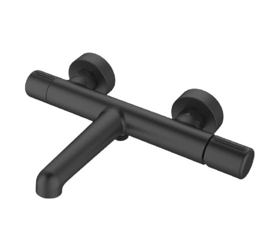 Изображение товара Смеситель для ванны и душа BELBAGNO UNO черный UNO-VASM-NERO