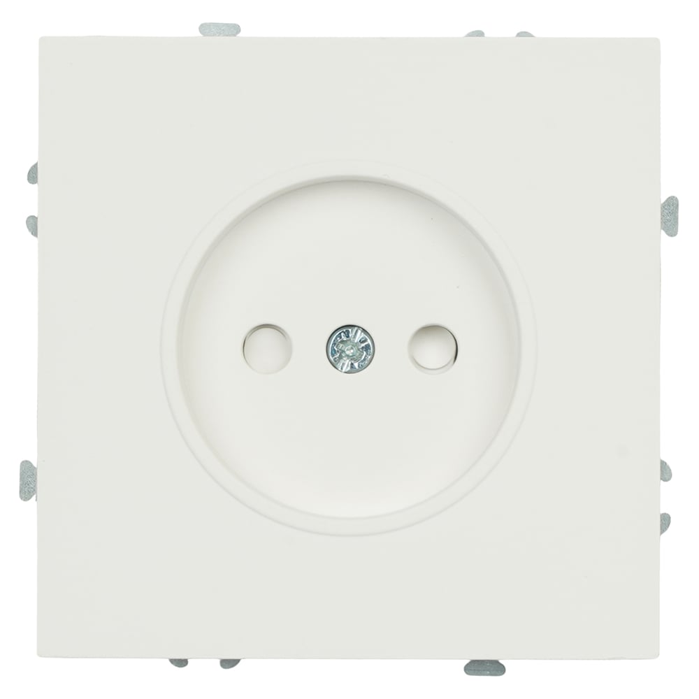 Изображение товара Розетка 1-местная STEKKER серия Эмили с защитной шторкой 250В 16А белый