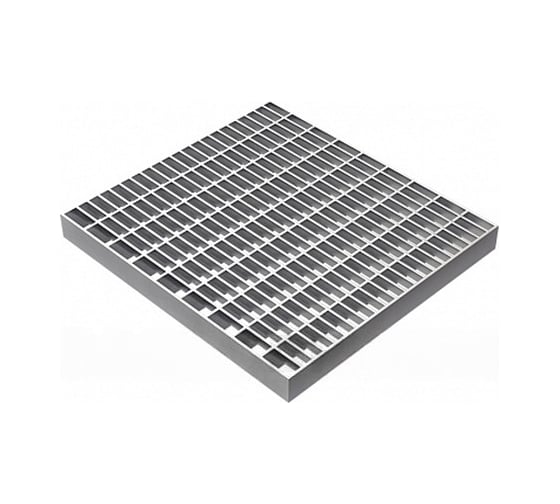 Изображение товара Решетка придверная грязезащитная AQUADRENAG 800x1200x30 мм, стальная оцинкованная Р81230112M