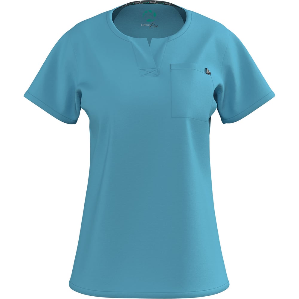 Изображение товара Женская блуза СОЮЗСПЕЦОДЕЖДА Эргофайв Актив EAJW04 с коротким рукавом и карманами
