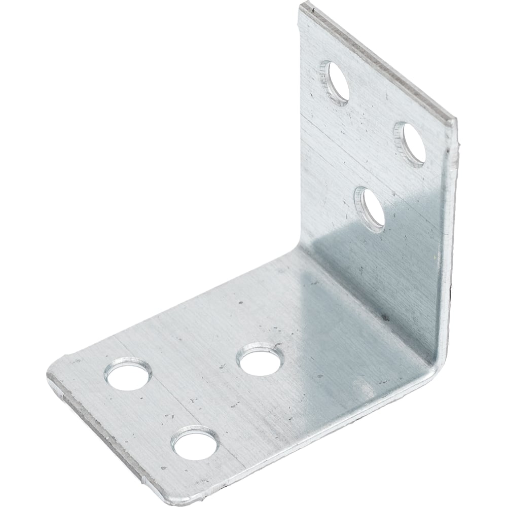 Угол мебельный широкий Tech-Krep 40х40х30х2,0 цинк (20 шт) - пакет /Zitar 156002