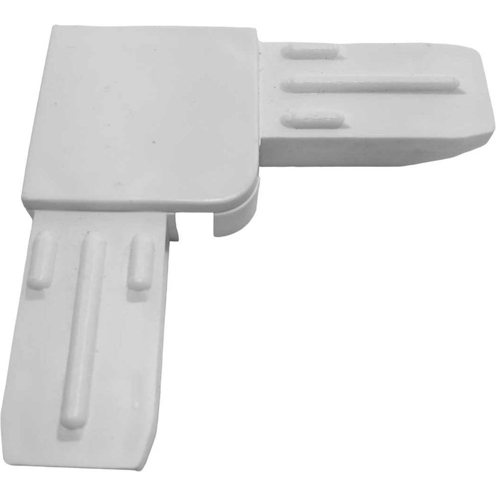 Изображение товара Уголок для профиля ООО Полимер-Фарм 25 мм москитной сетки белый 100 шт 4687206772687