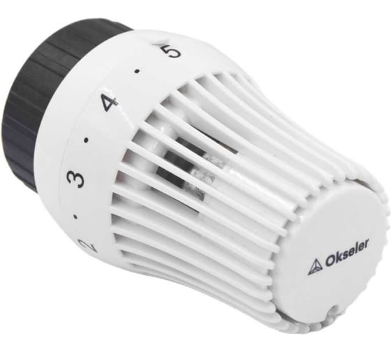 Изображение товара Головка термостатическая OKSELER Exclusive RA белая Oks01021