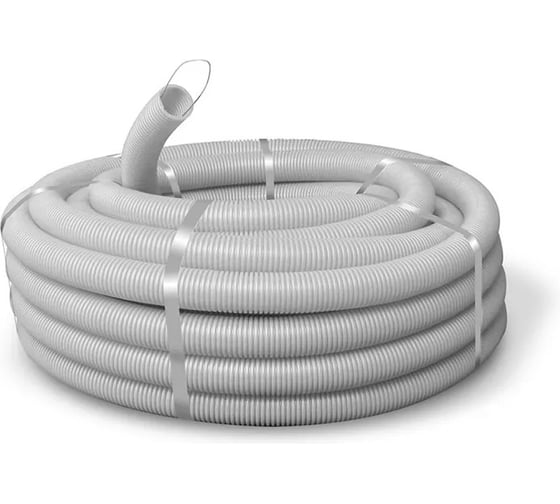 Изображение товара Труба гофрированная ATLANTCAB из поливинилхлорида, 20 мм, 100м 00087-100