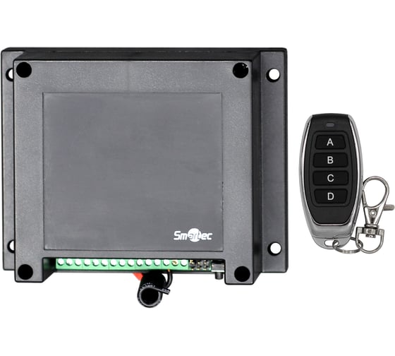 Изображение товара Комплект управления Smartec ST-RC247RR по радиоканалу с динамическим кодом (приемник + брелок) smkd0680