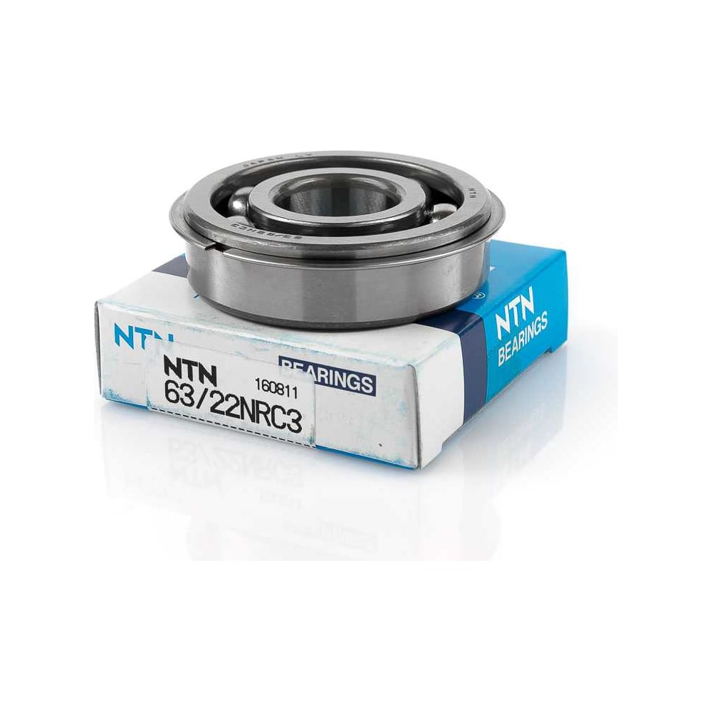Изображение товара Подшипник NTN 63/22NRC3 шариковый радиальный однорядный 56x56x16 мм