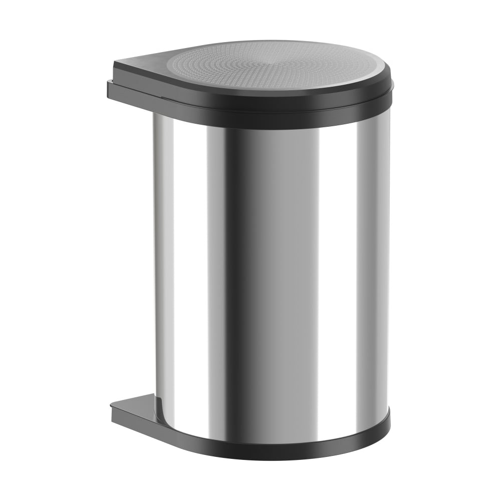 Изображение товара Ведро для мусора ALVEUS Mono навесное 20 л нержавеющая сталь