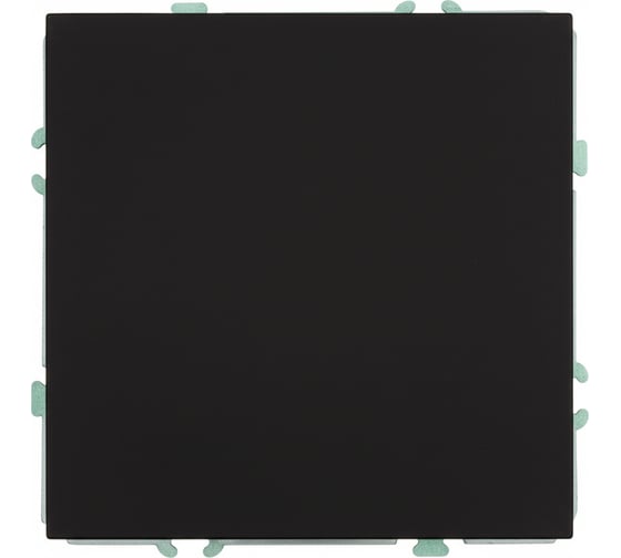 Изображение товара Переключатель STEKKER Эмили 1-клавишный (механизм), СЗК, 250В, 10A, RSW10-5105-05ZK, черный уголь, soft touch 50248