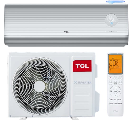 Изображение товара Сплит-система TCL TACI-FR12INV/R3 +TACO-FR12INV/R3 серый 4640277103477/4640277103743