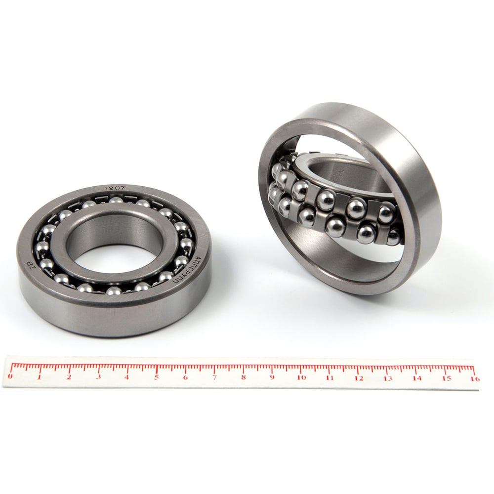 Изображение товара Двухрядный шариковый радиальный подшипник HGF 1207 35x72x17мм