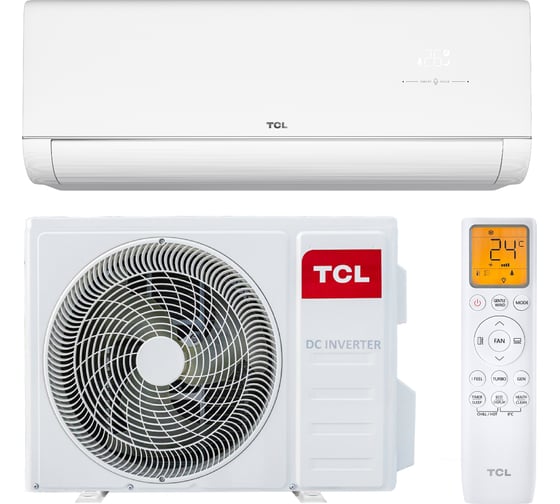 Изображение товара Сплит-система TCL TACI-TPL12INV/R + TACO-TPL12INV/R 4640277103552/4640277103156