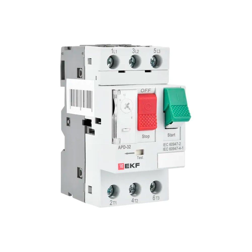 Изображение товара Автомат пуска двигателя EKF АПД-32 0,63-1,0А