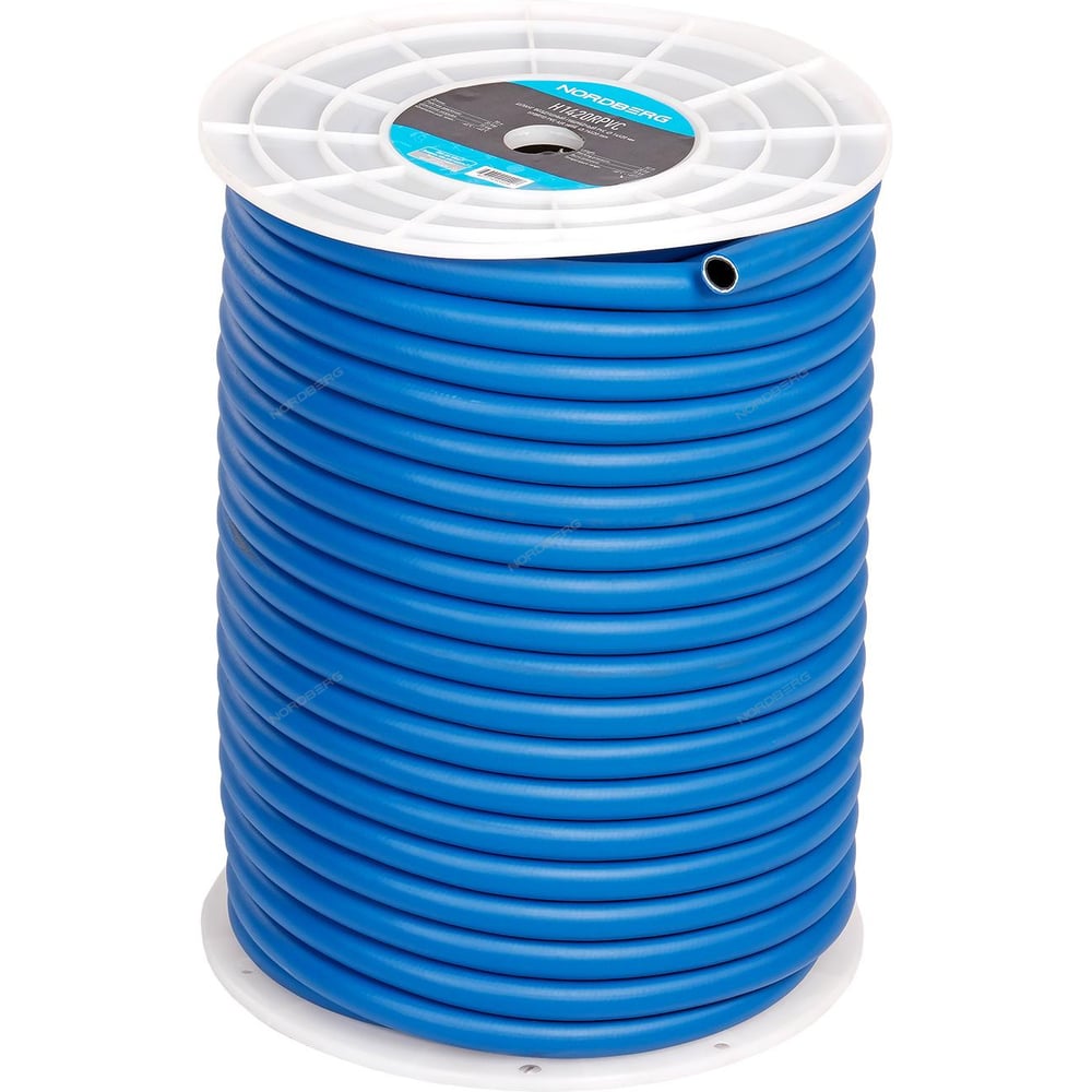 Изображение товара Гибридный воздушный шланг ПВХ NORDBERG 14x20 мм 50 м на катушке