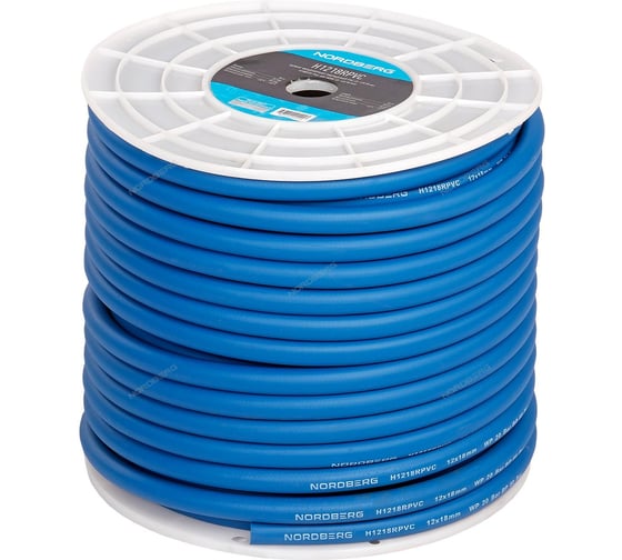 Изображение товара Шланг воздушный гибридный ПВХ NORDBERG диам. 12x18 мм, (в бобине 50м) H1218RPVC
