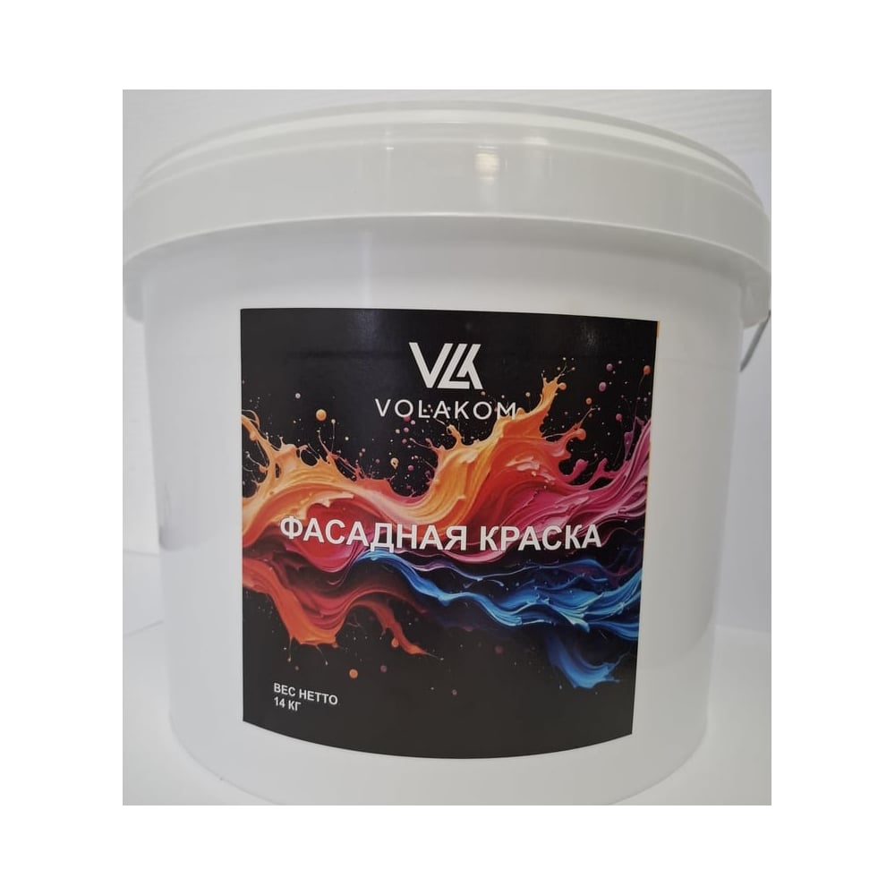 Изображение товара Краска ВД акриловая фасадная матовая Volakom NCS S 1002-Y, 1.4 кг