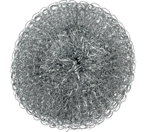 Изображение товара Металлическая губка EUROHOUSE плетеная, оцинкованная, 2 шт 13113