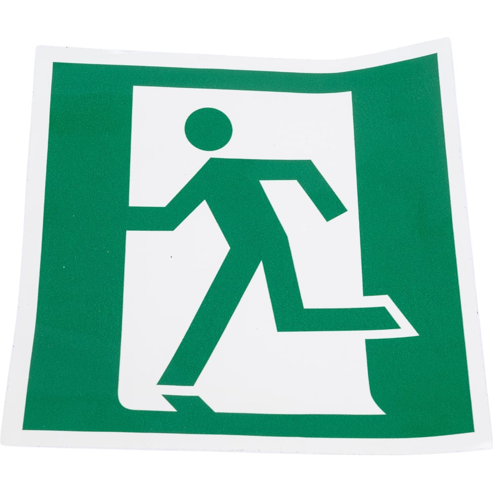 Изображение товара Наклейка Контур Лайн 200x200 Выход здесь налево 10FC0415