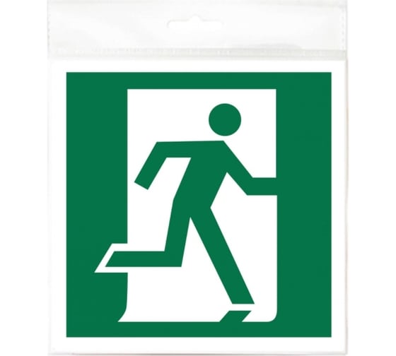 Изображение товара Наклейка Контур Лайн 200х200 Выход здесь направо 10FC0416