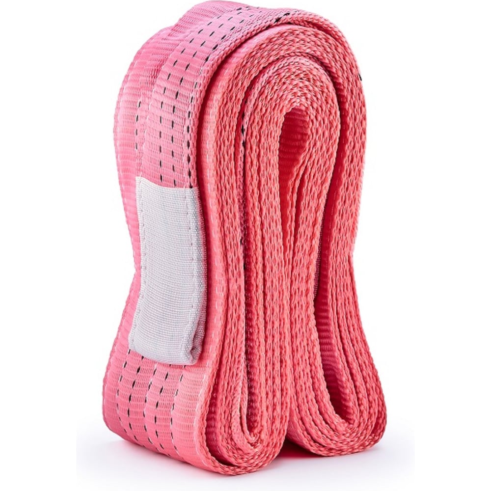 Изображение товара Текстильный грузоподъемный строп Петлевой 5 тонн 4 м из полиэстера ГОСТ 34875-2022