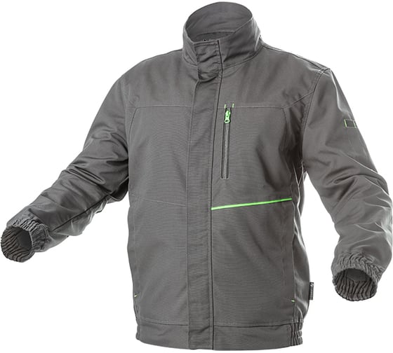 Изображение товара Рабочая куртка HOEGERT TECHNIK LEMBERG, темно-серый, р.3XL/58 HT5K800-3XL